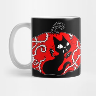 Creepy Cute Kitty Mug